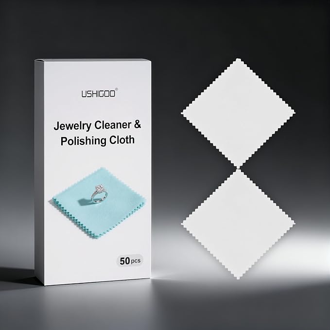 50pcs Jewelry Cleaning & Polishing Cloth - Image 5
