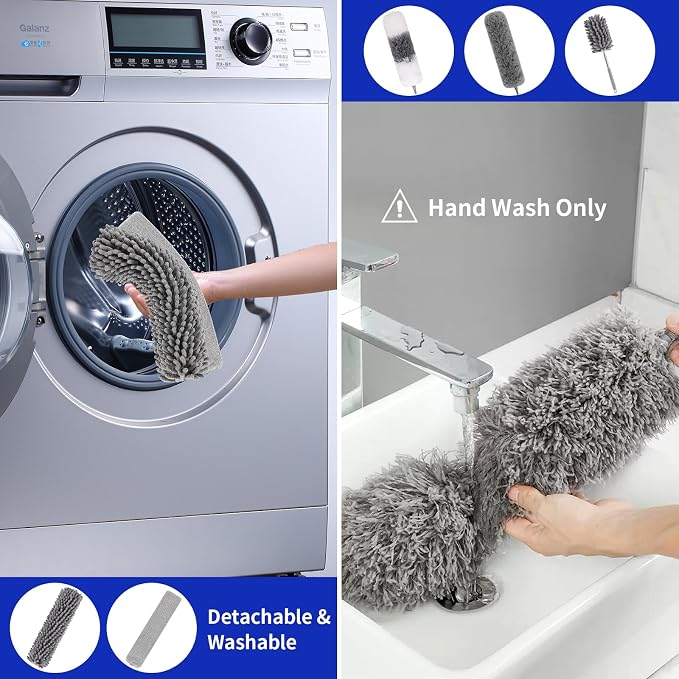 PHABLUS 10 PCS Dusters for Cleaning, Microfiber Duster - Image 7