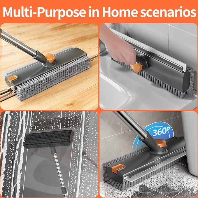 3 in 1 Floor Scrub Brush, Floor Scrubber - Image 7