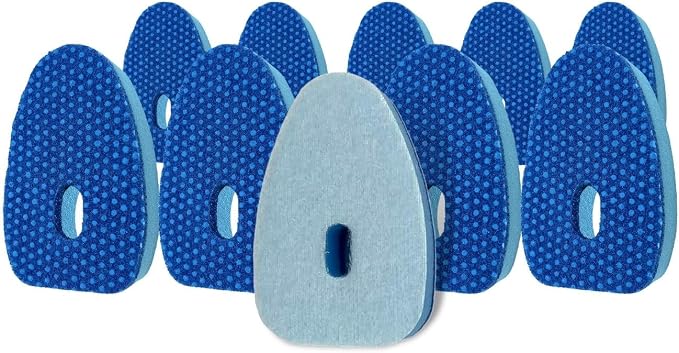 Smilyeez Blue Dotted Non-Scratch Scrubbing Sponge Refill by Smilyeez
