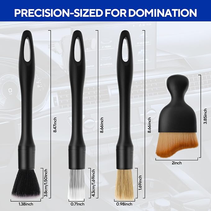 7PCS Car Detailing Brush Kit - Image 3
