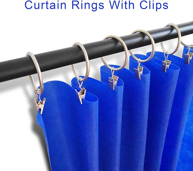40 Pack Metal Curtain Rings - Image 7