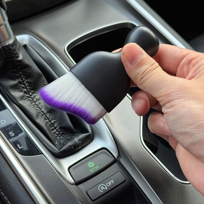 Car Detailing Brush, Soft Bristle Cleaning Brush, Scratch-Free Auto Duster Tool - Image 6
