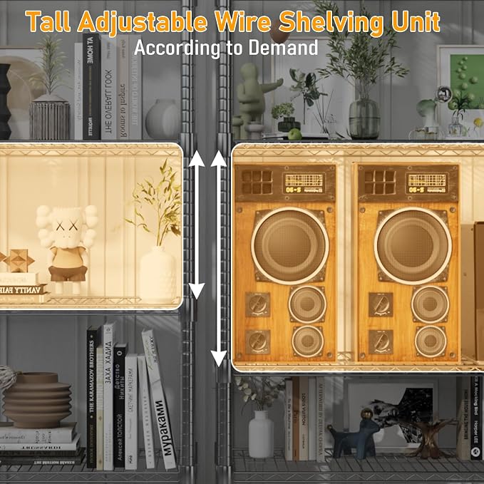 Himimi 5 Tier Wire Shelving - Image 9