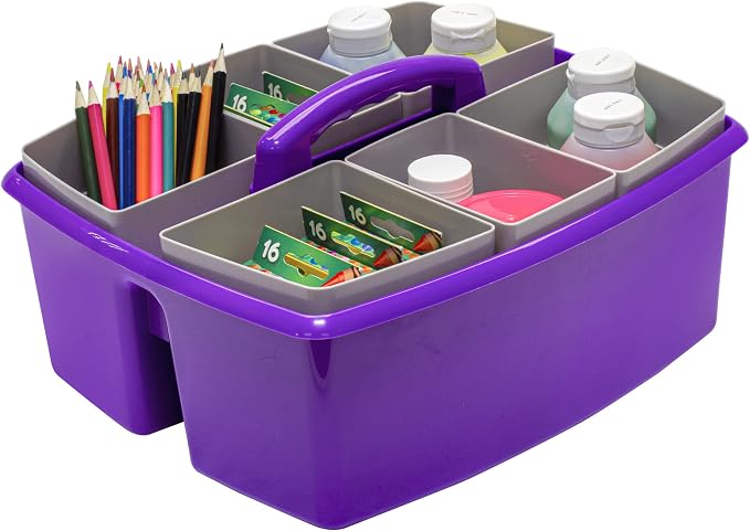Storex Large Classroom Craft Caddy - Image 6