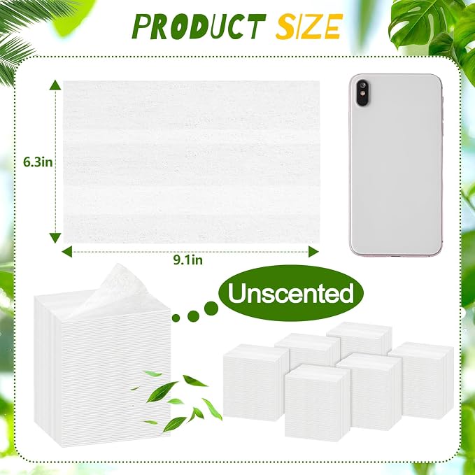 600 Count Unscented Dryer Sheets Fabric Softener Fresh Scent Dryer Sheets Bulk - Image 2