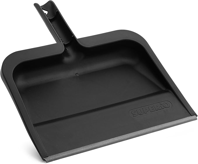 Superio Clip-On Dustpan with Rubber Lip by Superio