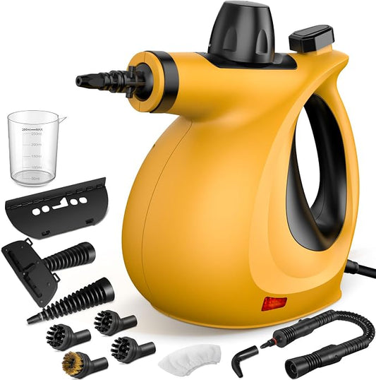 Pressurized Handheld Multi-Surface Natural Steam Cleaner by Phueut