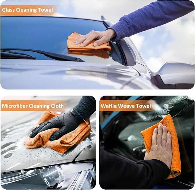 9Pcs Car Wash Detailing Kit Cleaning Kits, - Image 5