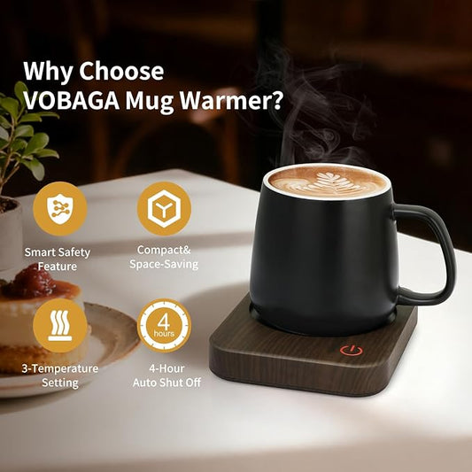 VOBAGA Coffee Mug Warmer for Desk - Image 2