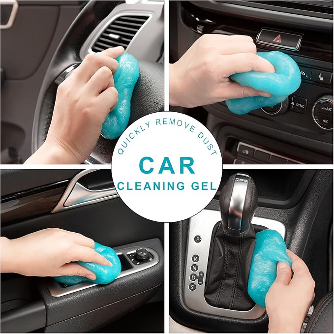 TICARVE 3 Pack Cleaning Gel for Car Detailing Putty Car Vent Cleaner Goo - Image 3