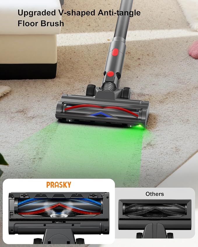 Cordless Vacuum Cleaner, 6-in-1 Lightweight Stick Vacuum - Image 3