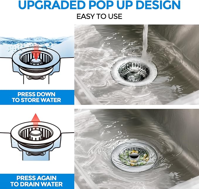 zaa Kitchen Sink Drain Strainer - Image 3