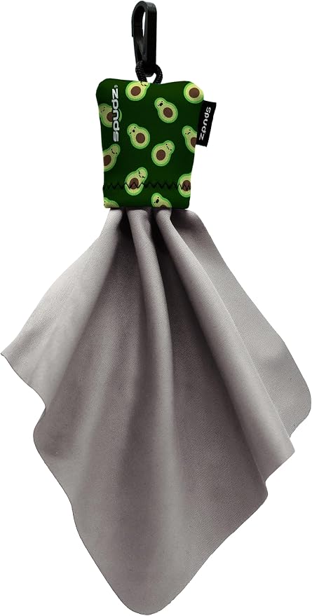 SPUDZ Classic Microfiber Lens Cleaner – Clip-On Pouch, Washable – by ALPINEINNOVATIONS