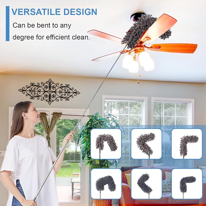 Upgraded Dusters for Cleaning, Ceiling Fan Duster - Image 5