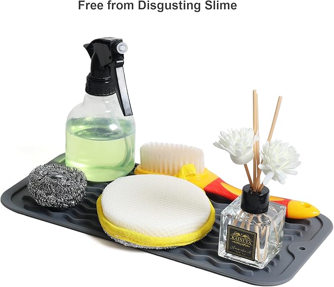 ZLR 2 Pcs Silicone Dish Drying Mats - Image 6