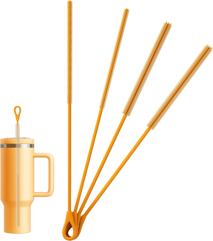 Silicone Straw Cleaner Brush by Unknown