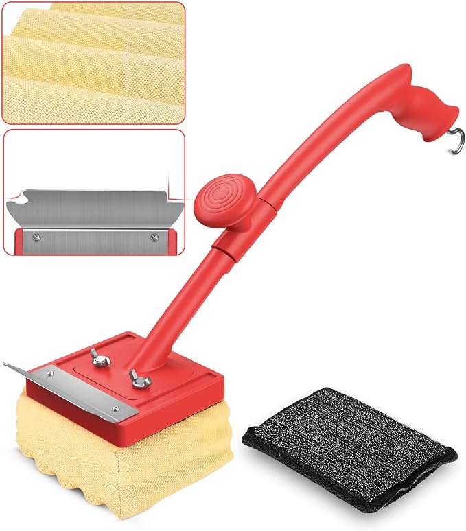 Grill Brush, Bristle Free, Safe Wire Bristles Steam Cleaning Brush, Cleaning Kit by JuecityPoolAccessories