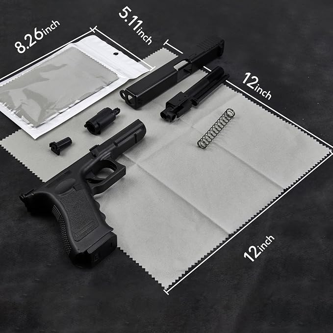 PINGMIC 12"x12" Gun Cleaning Cloth, Microsuede Cloth - Image 5
