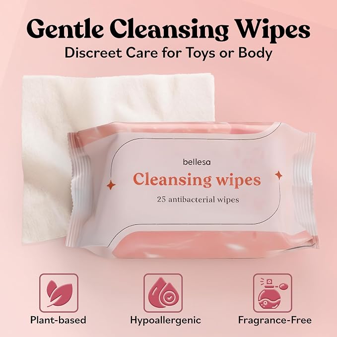 BELLESA Cleansing Wipes |Toy Cleansing Wipes | Personal Hygeine Wipes | Reusable - Image 2