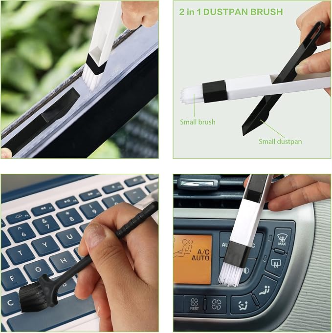 8 Pack Grout Cleaner Brush, Hand-held Groove Gap Cleaning Tools Tile Joint - Image 6