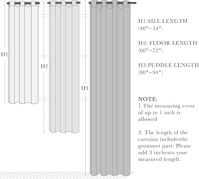 PONY DANCE Bedroom Blackout Curtains - Image 7