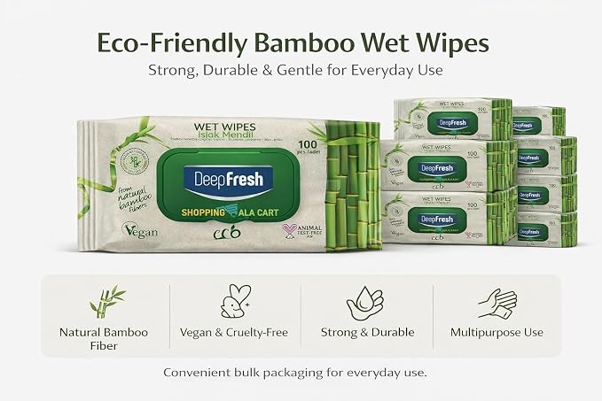 Shopping Ala Cart DeepFresh All-Purpose Surface Cleaning Wipes — 24-Pack Case — - Image 8