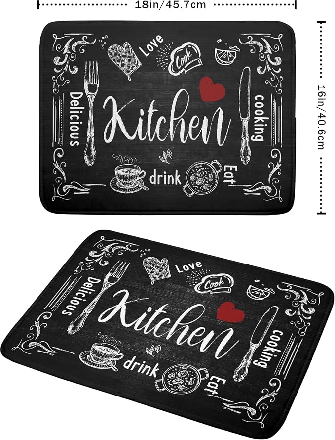 Dish Drying Mats for Kitchen Counter 16 x 18 Inch, Kitchen Drying Mat - Image 2