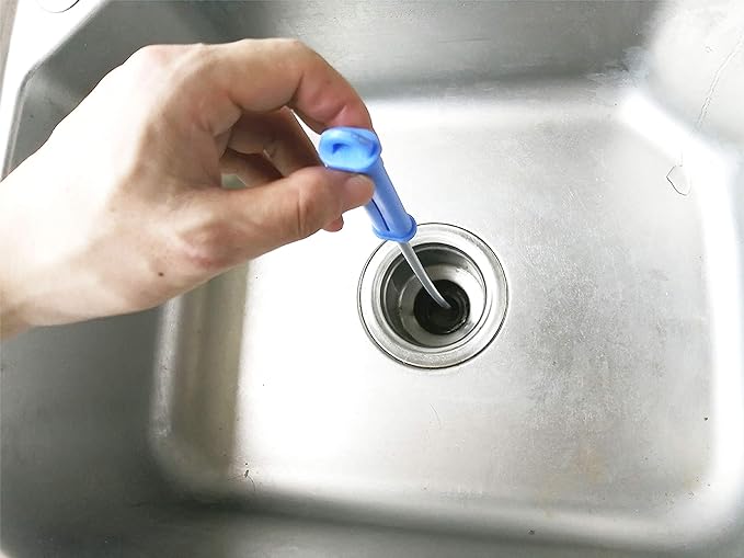 59 Inch Drain Cleaner Brush, Pipe Cleaner Clog Remover - Image 3