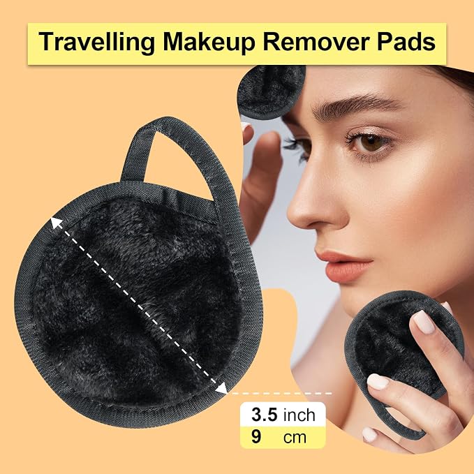 Nugilla 18 Packs Reusable Makeup Remover Pads - Image 2