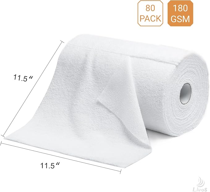LIVOS Microfiber Cleaning Cloth Roll - Image 4