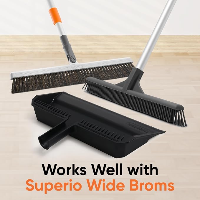 Superio Wide Plastic Dustpan - Image 4