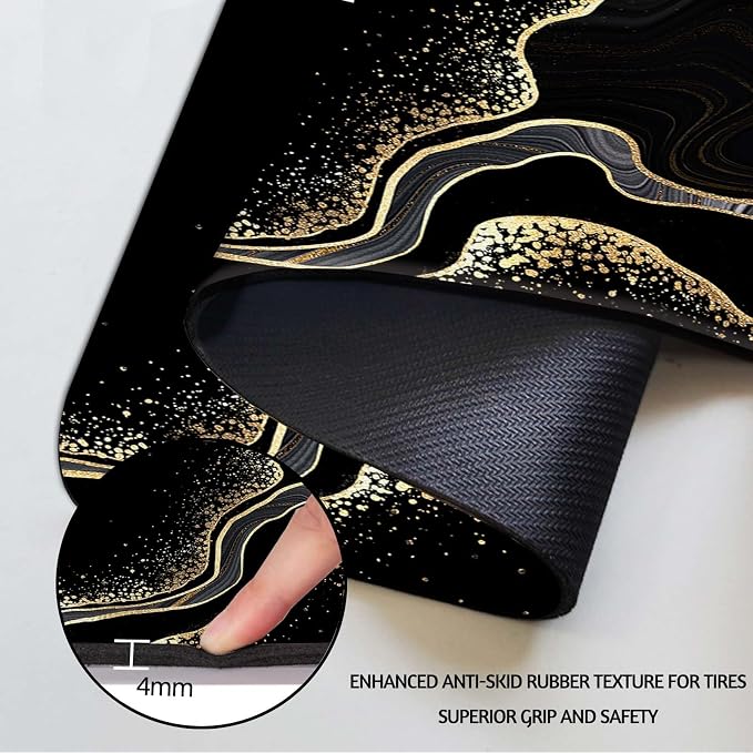 MCALK Marble Black Dish Drying Mat - Image 5