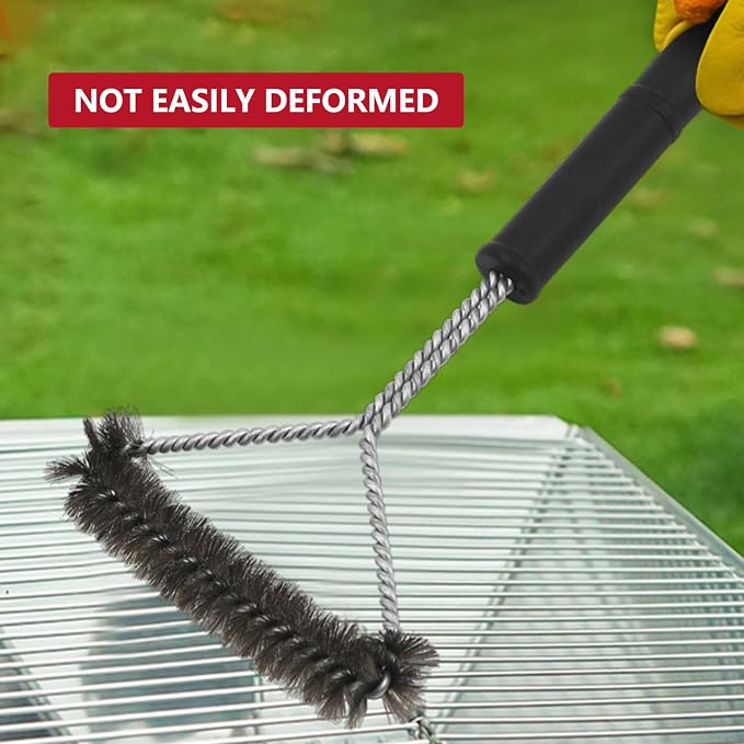 Grill Brush BBQ Grill Cleaner Brush Safe & Efficient Grill Cleaning Brush12- - Image 6