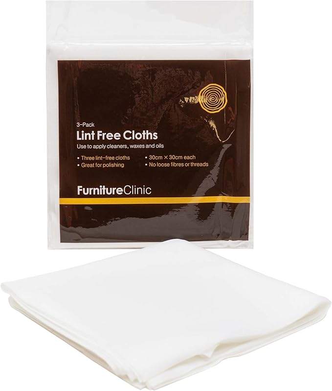 Furniture Clinic Lint Free Cotton Cloths | Eco-Friendly and Reusable by FurnitureClinic