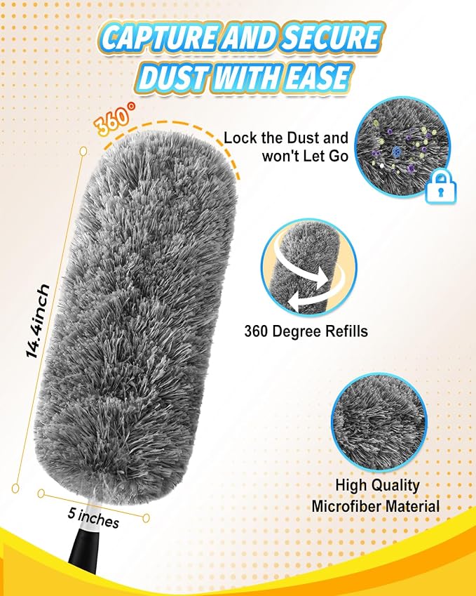 KEEPOW Upgraded Reusable Duster Refills Compatible - Image 5