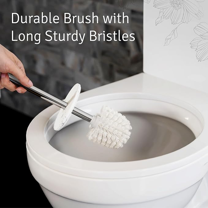 Toilet Brush and Holder Set - Image 3