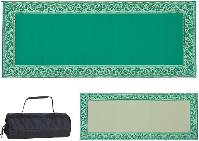Stylish Camping Ming's Mark RC4 Reversible Classical Patio Mat by StylishCamping