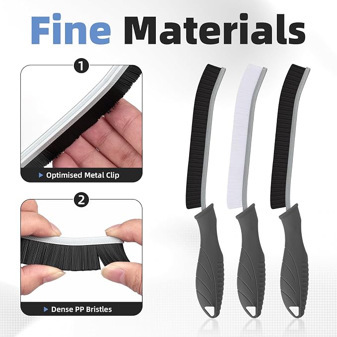 Hard Bristle Crevice Cleaning Brush - Image 4