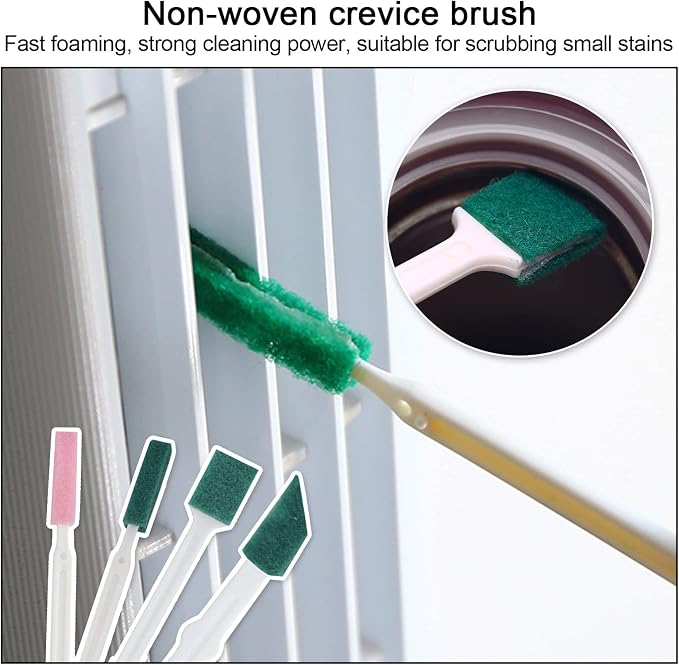 Crevice Cleaning Brushes Tool kit Small Cleaning Brush - Image 3