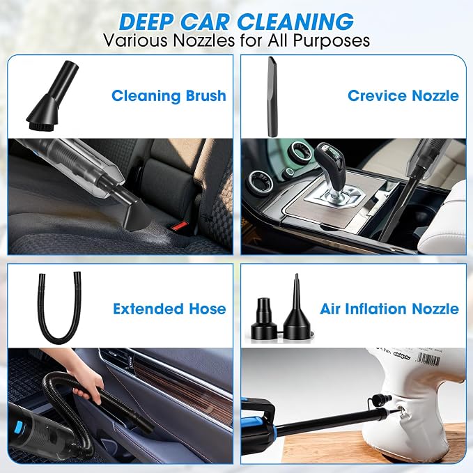 25PCS Car Cleaning Kit, Car Detailing Kit Interior - Image 4