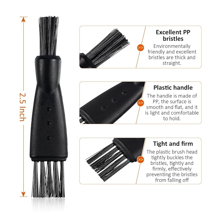 Patelai 20 Pieces Electric Shaver Cleaning Brush Small Clipper Brushes - Image 2