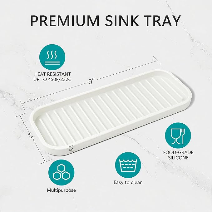 Mofason Silicone Sponge Holder, Tray - Image 5