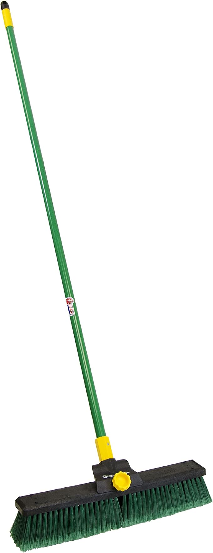 Quickie Bulldozer 18-Inch Poly Split Fiber Push Broom, by Quickie