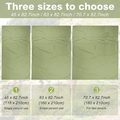 Sleeping Bag Liner Travel Sheets for Hotel Camping Sheets Travel Bed Sheets for Hotel Lightweight Single &Double Compact Sleeping Bag Sack Breathable Travel Sleeping Bag for Hotels Adult Compact Sacks