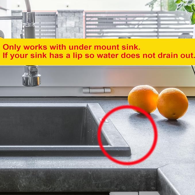 GUUKIN Sponge Holder for Kitchen Sink, 10x5 inch Silicone Dish Drying Mat - Image 8