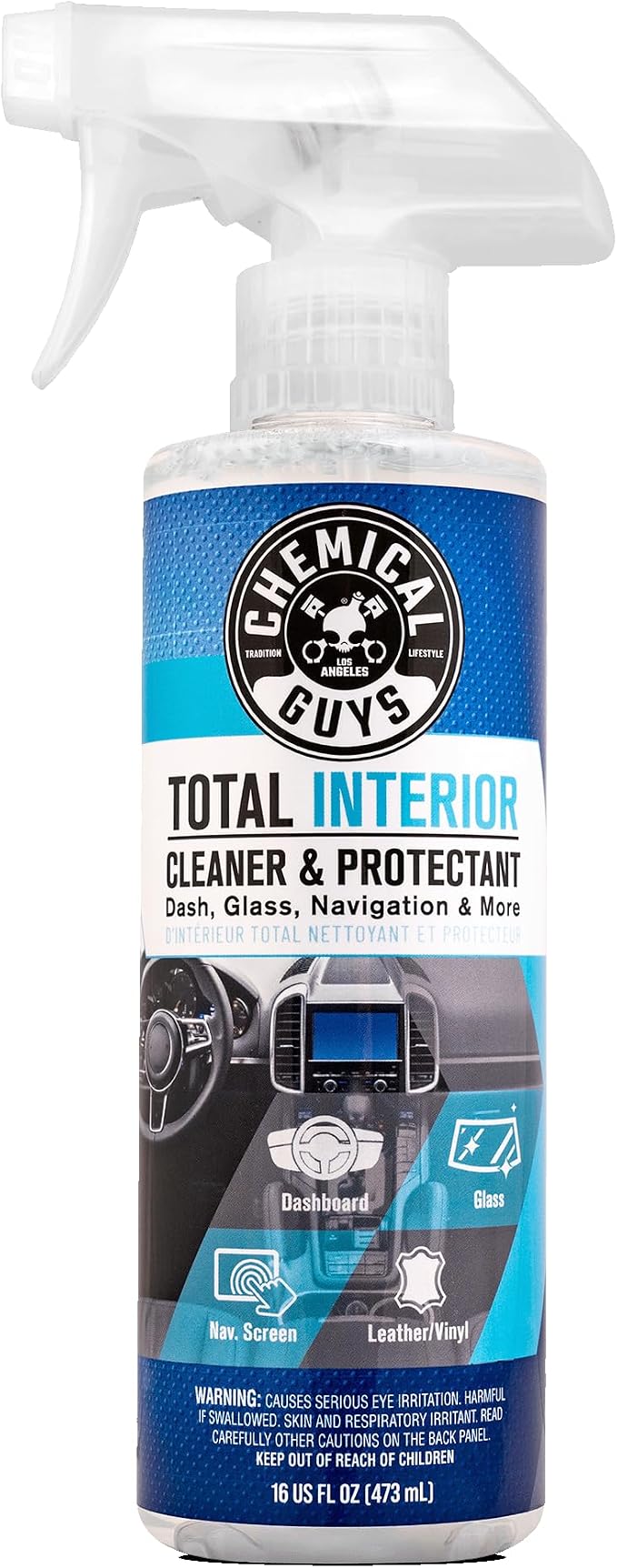 Chemical Guys Total Interior Cleaner & Protectant Interior Cleaner, Cleans & by ChemicalGuys