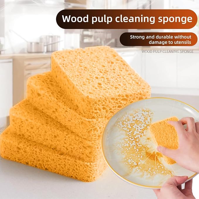 36 - Pack Non-Scratch Scrub Sponges - Sponge - Image 5