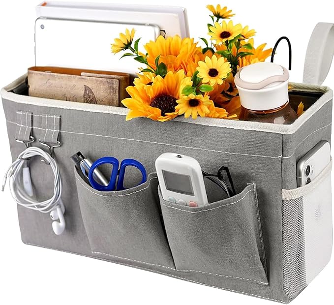 Loghot Bedside Caddy/Bedside Storage Bag Hanging Organizer by Loghot
