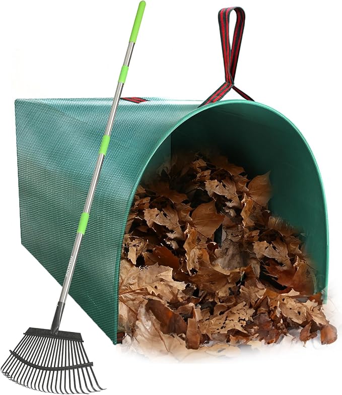 Joyhalo 65 Inch Rake for Leaves by Joyhalo
